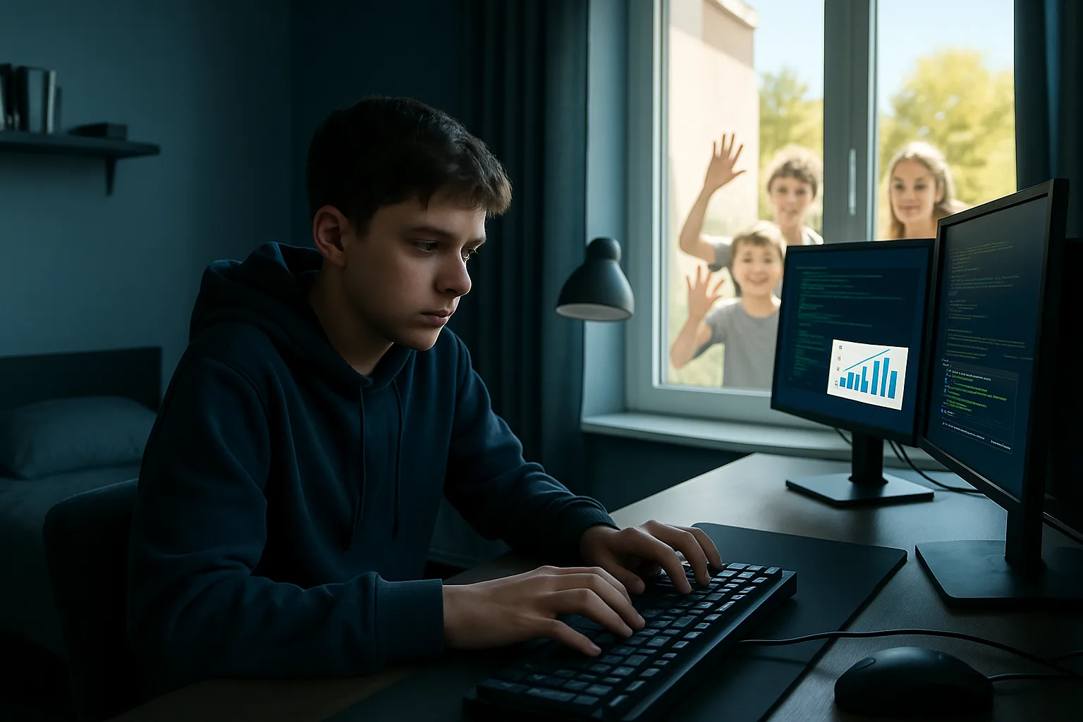 Cuando la IA no fue diseñada para los chicos: lo que los datos dicen sobre ansiedad y salud mental en jóvenes