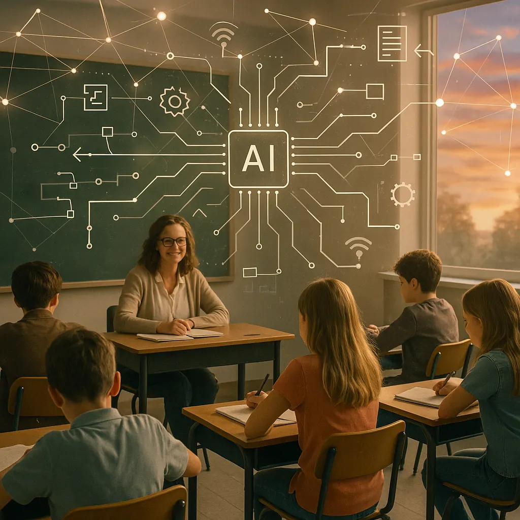 Cómo integrar IA en tu escuela sin perder el enfoque pedagógico